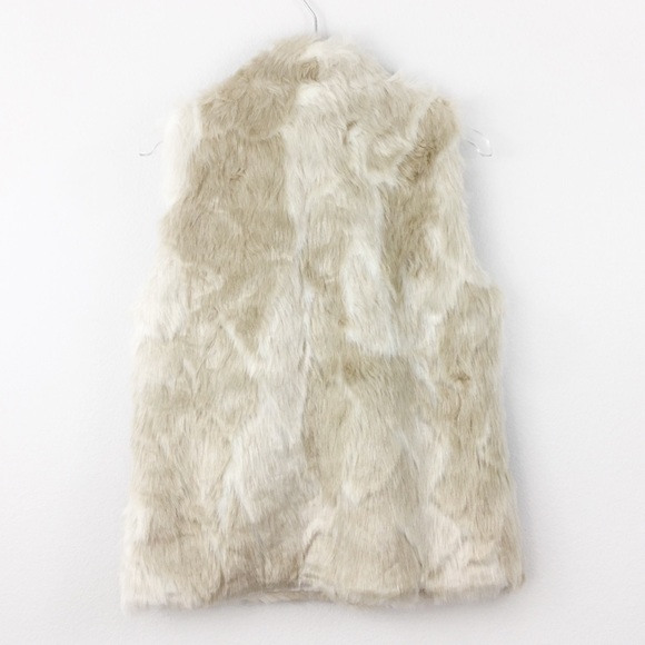 NWT Jack BB Dakota | Ivory Fur Vest | Small - Picture 4 of 5